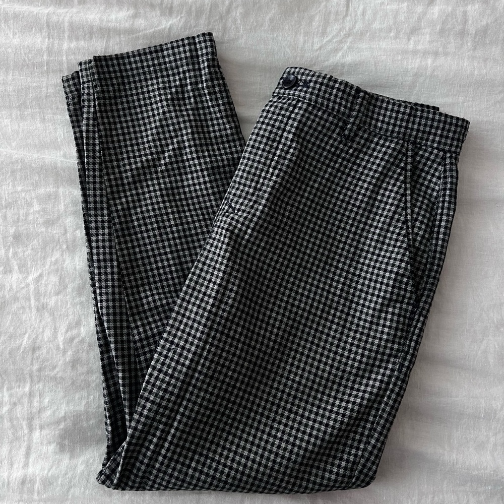 Checkered Zara Trousers